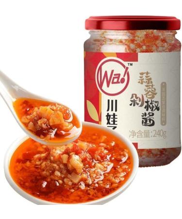 Homemade Chili Garlic Sauce Hotpot Soup Japchae&Korean Dish seasoning garlic seasoning Chinese Specialties Pickled Vegetables Mixed Noodles Spicy Sauce chili powder (Chili Garlic Sauce 3 can) Chili Garlic Sauce 3 can - Buy Online on SooperMarket.com