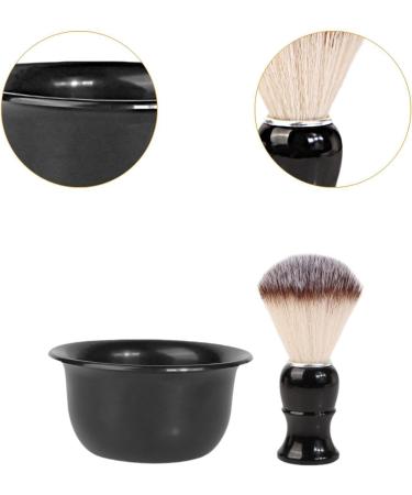 Perfeclan Men's Shaving Brush Set with Mustache Bowl & Conditioner - Luxurious Lather for Ultimate Shaving Experience - Buy Online on SooperMarket.com