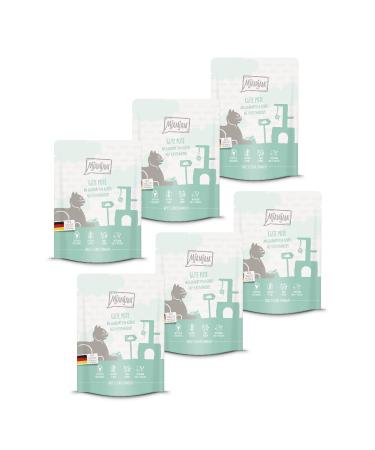 Mjamjam - Premium wet food for cats - squeezing - good turkey on subdued pumpkin 6 -pack (6 x 300 g) grain free with extra meat turkey + pumpkin 300 g (6 Pack)