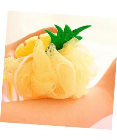 Angoily Shower Gel Set - 8 Large Bath Balls & Mesh Sponge Pouf for Ultimate Clean & Relaxation | International Shipping Available - Buy Online on SooperMarket.com