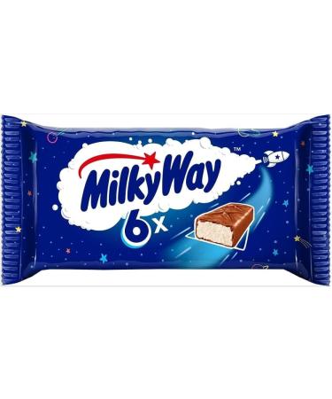 The Original Milk Chocolate Nougat Bar - Milky Way Fun Size Milk Chocolate Bars 6 Mini Milk Chocolate Bars 21.5g - Buy Online on SooperMarket.com
