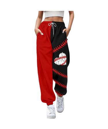 WILLBEST Womens Lightweight Sport Gym Jogger Sweatpant with Pockets High Waisted Trousers Causal Athletic Tracksuit Pants Jogging Bottoms Lounge Wear M 1717-djufh-blue-d