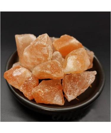 Natural Raw Orange Salt Stone Crystal Rough Reiki Gemstone Specimen for Crystal Decorations FZUGEDRLI (Size : 200g) - Buy Online on SooperMarket.com