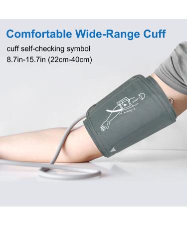Adjustable Cuff Blood Pressure Machine with LED Display & Memory - Navy Blue - Buy Online on SooperMarket.com