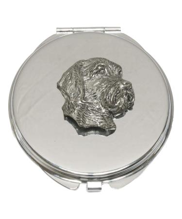 Wire Haired Pointer Compact Mirror Handbag Gift With Free Engraving 396
