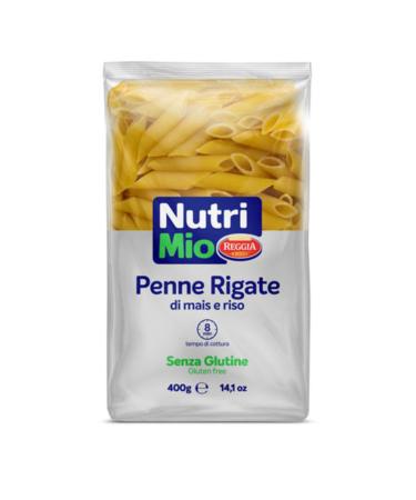 Nutri Mio Gluten Free Penne Rigate Pasta 2x 400g Resturant Quality