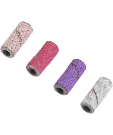Nail Sanding Bands Dead Skin Removal Multiple Sizes Smoothing Nail Art Sanding Bands with Storage Box for Manicure (Colorful) - Buy Online on SooperMarket.com