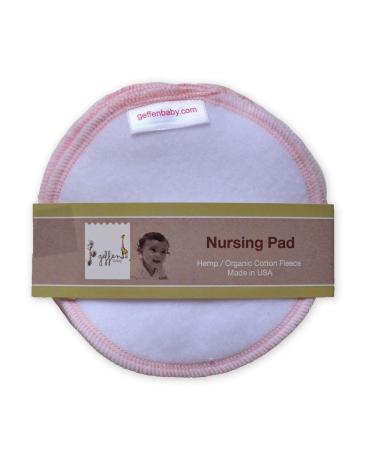 Geffen Baby Reusable Nursing Pads - Fleece (3 Pairs 6 Total Pads) - New Mother Essentials - Washable - Eco Friendly