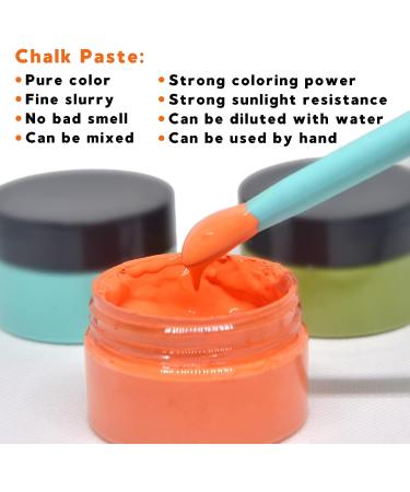 BOOLOOEN Chalk Silk Screen Stencils Paste - Self Adhesive Coatings for Grid Transfer Screen Inks - 12 Bottles - Buy Online on SooperMarket.com