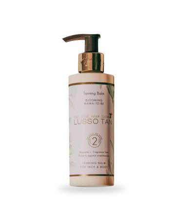 Lusso Tan Pregnancy-Safe Fake Tan Lotion - Helps Prevent Stretch Marks. Organic Vegan & Cruelty-Free Self Tan with Vitamins. Gradual Fake Tan lotion For All Skin Types. Fragrance Free Tanning Lotion Pregnancy Tanning Balm