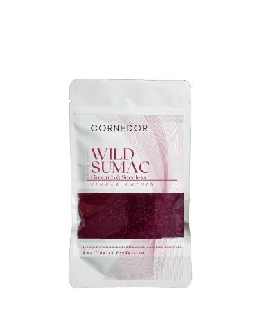 Wild Sumac I 80 gr I Seedless & Ground I Single Origin Hand Picked and Sun Dried Wild Mountain Sumac I Non Irradiated