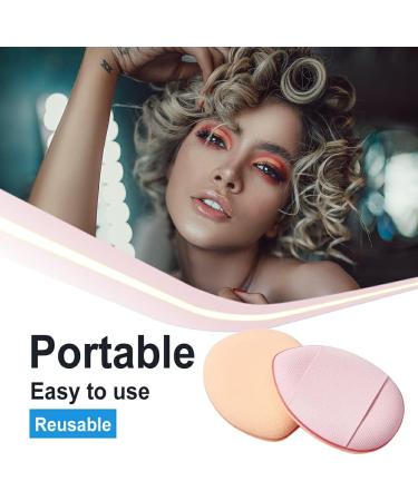 Dajidafu Girl Mini Portable Facial Powder Foundation Puff Make Up Concealer Sponge Cosmetics Gifts Household Professional Pink - Buy Online on SooperMarket.com