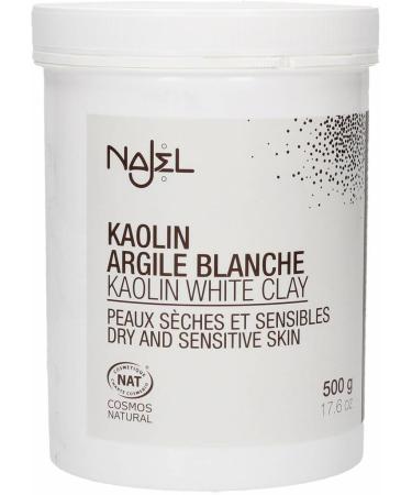 Clay white powder - natural cosmetics - dry and sensitive skin - 500g