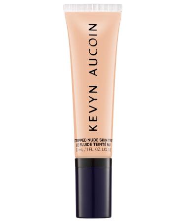 Kevyn Aucoin Stripped Nude Skin Tint  ST 04 (Medium) shade: Tinted makeup foundation with blue light protection. Sheer to light coverage. Blurs imperfections for a natural even finish. Comfortable wear. ST 04 (medium) sh...