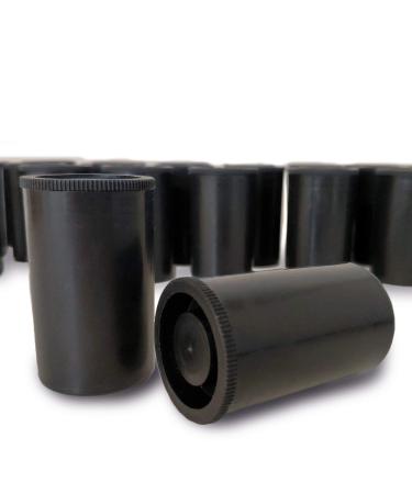 Lead Home plastic film canisters for geocaching crafting film canisters small parts - film canister canister (black - 25)