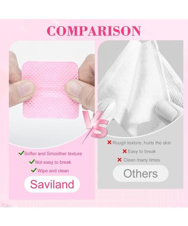 Saviland 1080PCS Lint Free Nail Wipes with Pump Dispenser - Professional Soak Off Gel Nail Polish Remover - Buy Online on SooperMarket.com