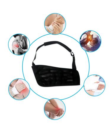 Shoulder Sling - Arm Support Comfortable Arm Slings - Arm Splint with Lightweight Design For Fracture Recovery Elbow Strain Shoulder Dislocation - Buy Online on SooperMarket.com