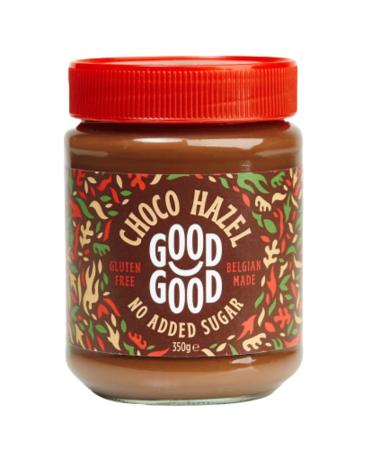 Belgian Choco Hazel with Stevia and Maltitol 12 oz (350g) - No Added Sugar - A healthy and delicious Option For Those Who Love Chocolate Spreads - Gluten Free - Vegetarian Friendly