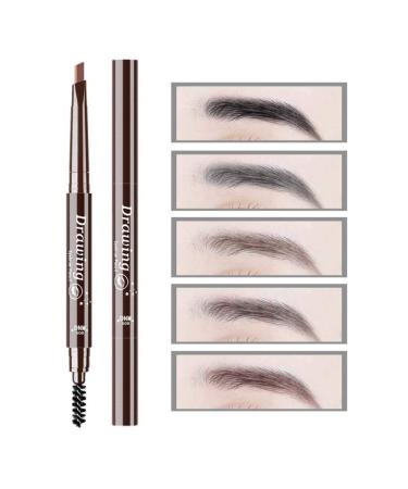 Longlasting Waterproof Eyebrow Pencil - Durable Automaric Liner in Grey | Choose from 5 Natural Colors for Long-Lasting Eyebrows - Buy Online on SooperMarket.com