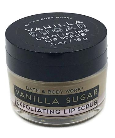 Bath and Body Works Vanilla Sugar Exfoliating Lip Scrub 0.5 oz / 15 g