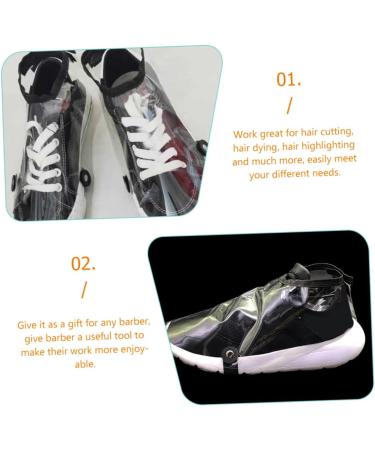 Didiseaon Barber Shoes Protector Covers - Hairdressing Shoe Bag for Stylists 1 Pair 34x15cm Waterproof & Durable - Ideal for Haircutting & Salon Use - Buy Online on SooperMarket.com