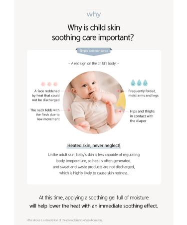 Mongdies Baby Soothing Gel - Cooling & Soothing Sensitive Skin Solution | German DermaTest Excellent Grade | EWG Green Level Ingredients | Natural Fragrance - 200ml - Buy Online on SooperMarket.com