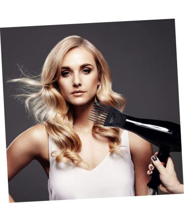 Didiseaon 25 Pcs Hair Dryer Comb Blow Dryer Comb Bachelorette Party Hairdressing Tool Hair Dryer Nozzle Adapter Wide-tooth Comb Attachment Hair Dryer Diffuser Collector Plastic Modeling 13x6cmx5pcs Blackx5pcs - Buy Online on SooperMarket.com