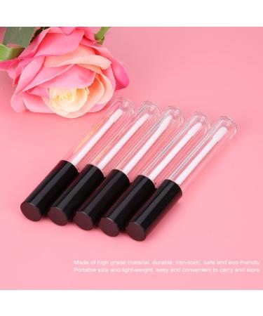 5pcs/Set 5ml Clear Empty Lip Gloss Bottles - Eyelash & Eyeliner Oil Containers for DIY Makeup - International Shipping Available - Buy Online on SooperMarket.com