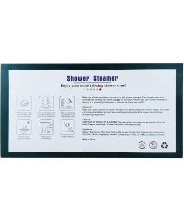 Shower Steamers Aromatherapy 8 Pack - Eucalyptus Menthol Stress Relief Set | Self Care and Valentines Gifts for Women and Men | Shower Bath Bombs for Relaxation - Buy Online on SooperMarket.com