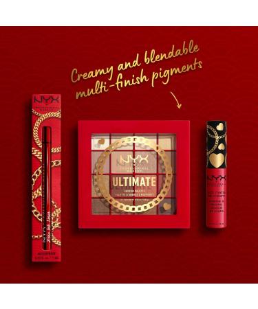 NYX Ultimate Shadow Palette - Warm Neutrals | Gift Pack from PROFESSIONAL MAKEUP - Buy Online on SooperMarket.com