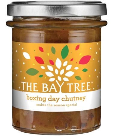 The Bay Tree Boxing Day Chutney - Apricot Chutney with Coriander_1354 Apricot Chutney with Coriander 195 g (Pack of 1)