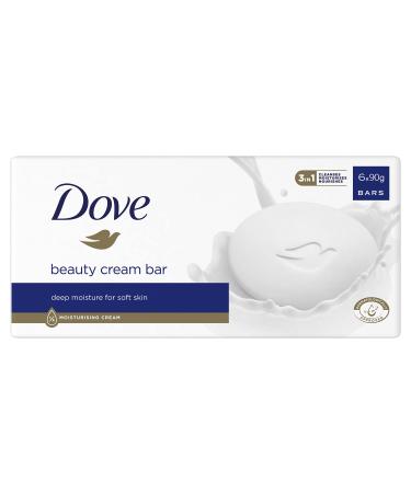 Dove Original Beauty Bar soap with Moisturising Cream 6 x 90 g