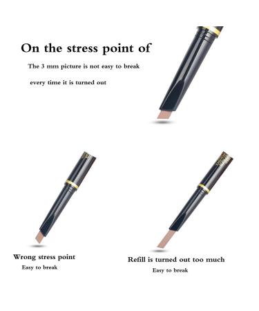 ANIFER Gray Eyebrow Pencil - Waterproof, Smooth, Natural & Vegan | Cruelty-Free Formula | Gray 5 - Buy Online on SooperMarket.com