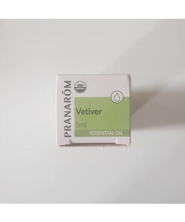 Pranarom Vetiver Essential Oil 5ml - Pure Aromatherapy for Relaxation - Buy Online on SooperMarket.com