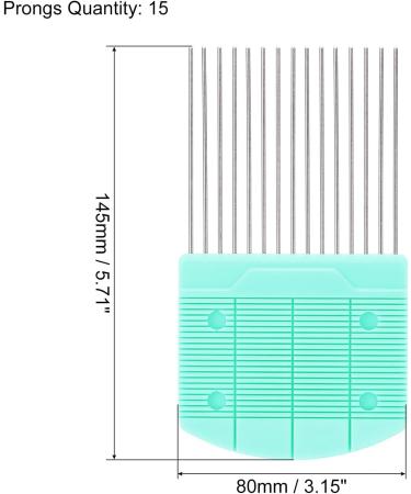 Patikil Paper Quilling Tool Comb - Origami Carding Board for DIY Art Crafts | Green - Buy Online on SooperMarket.com