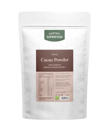 Organic Cacao Powder 400g from Premium Unsweetened Organic Coco Powder from Raw Cacao Beans Suitable for Baking Hot Chocolate Available in Bulk