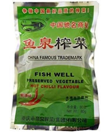 FISH WELL Hot Preserved Vegetable 80 g