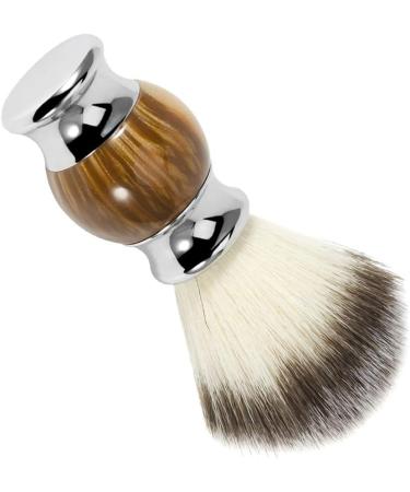 Shaving Brush 3 Pack for Men | Resin Handle Barber Shop Set - Brown - Buy Online on SooperMarket.com