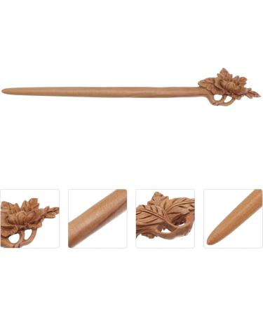 OSALADI Hair Chopsticks Chinese Hair Vintage Hair Japanese Hair Sticks Hair Sticks for Hair Accessories for Women Hair Sticks for Women Retro Hair Pin Dense Bamboo Miss Flower Hairpin - Buy Online on SooperMarket.com