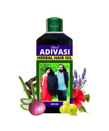 Advance Adivasi Herbal Hair Oil for hair growth Promotes Hair Growth & Reduces Hair Fall Hair Oil