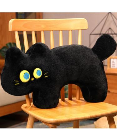 OUKEYI Cat Pillow Plush Black Cat Plush Toy Soft Plush Doll Kawaii Black Cat Stuffed Animals for Kids Birthday Girlfriend Valentines (15.7"/40cm) - Buy Online on SooperMarket.com