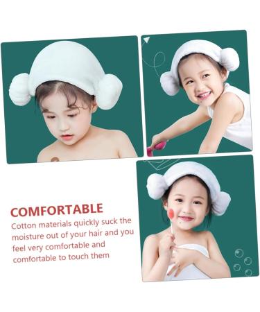 Children's Dry Hair Cap & Cotton Scrunchies | Kids Bandana & Hijab | Pure Cotton Hair Bonnets for Girls - Perfect for Parent-Child Matching - Buy Online on SooperMarket.com