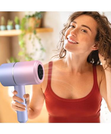 Hojalis Hair Dryer Foldable Travel Hair Dryer Professional Hairdryer Small Hair Dryer Powerful Hair Dryer with Hot and Cold Button Fast Drying Ionic Hairdryer for Women Men Salon Home Travel - Buy Online on SooperMarket.com
