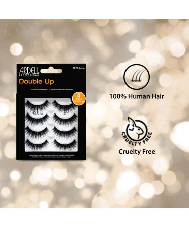 Ardell Lashes Double Up 207 - 8 Pairs Pack | Voluminous False Eyelashes - Buy Online on SooperMarket.com