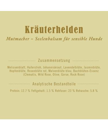 Terra Canis Mustmacher | Herbal Dietary Supplement for Dog Relaxation & Calm - 100g | Natural Health Herbs & Bach Flowers - Buy Online on SooperMarket.com