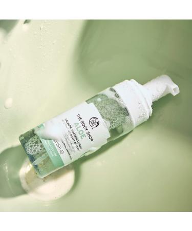 Body Shop Aloe Calming Foaming Wash 5.0 oz | Gentle Cleanser for Sensitive Skin | Vegan Friendly - Buy Online on SooperMarket.com