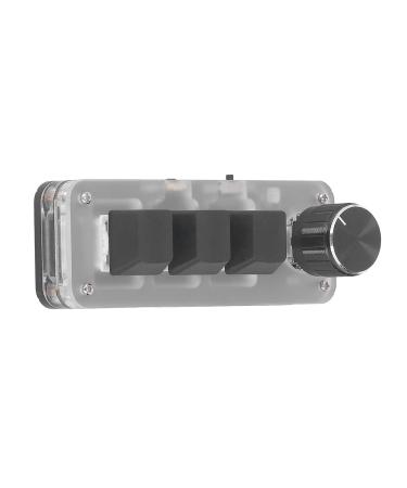 3-key Keyboard Widely Used ABS Multi-function Programmable Mini Keyboard Blue Switch with Button for Games - Buy Online on SooperMarket.com