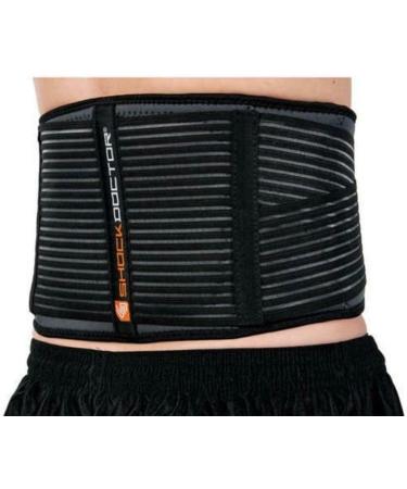 ShockDoctor Adult Deluxe Back Support S/M Black - Comfort & Stability for Active Living | International Shipping Available - Buy Online on SooperMarket.com