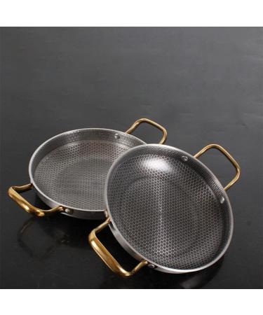 Angoily Frying Pan Griddle Honeycomb Non Stick Fry Pan Household Skillet Honeycomb Skillet Fry Pan for Outdoor Cooking Fry Pans for Cooking Stainless Steel Cooking Utensils 26c - Buy Online on SooperMarket.com