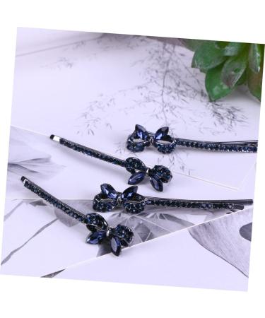 FOMIYES 4 Pairs Hair Accessories for Women Vintage Bobby Women Hair Clip Crystal Bobby Rhinestone Hair Clip Bride Hair Clip Hair Accessory for Girls Wedding Bridal Rhinestones Miss Antique - Buy Online on SooperMarket.com